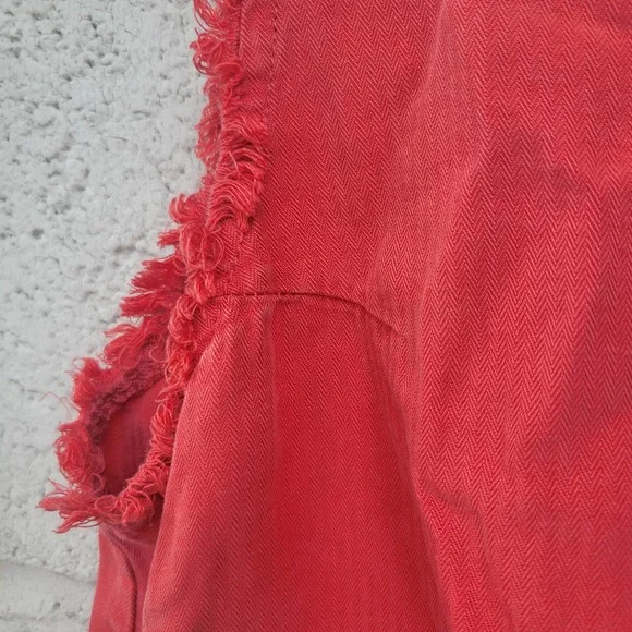 ALRT'D STATE Red Briar Button Back Tank Size Small - Picture 13 of 14